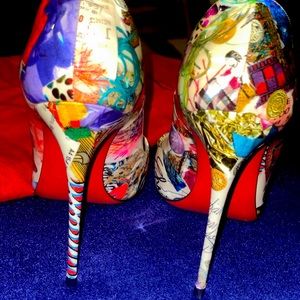 Multi color Christian Louboutin So Kates
